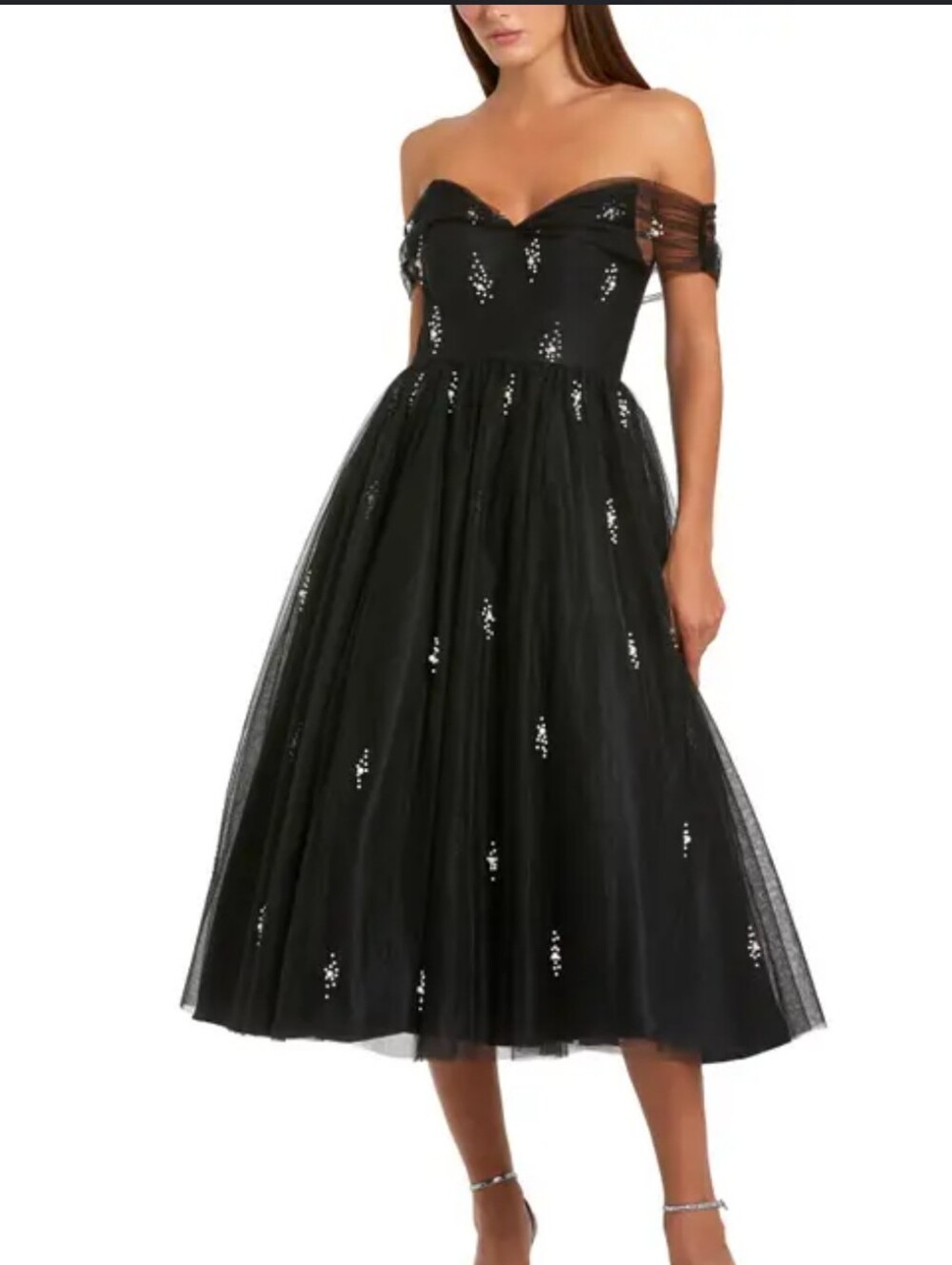 Betsey & Adam Cocktail Dress Size 8 - Picture 6 of 10
